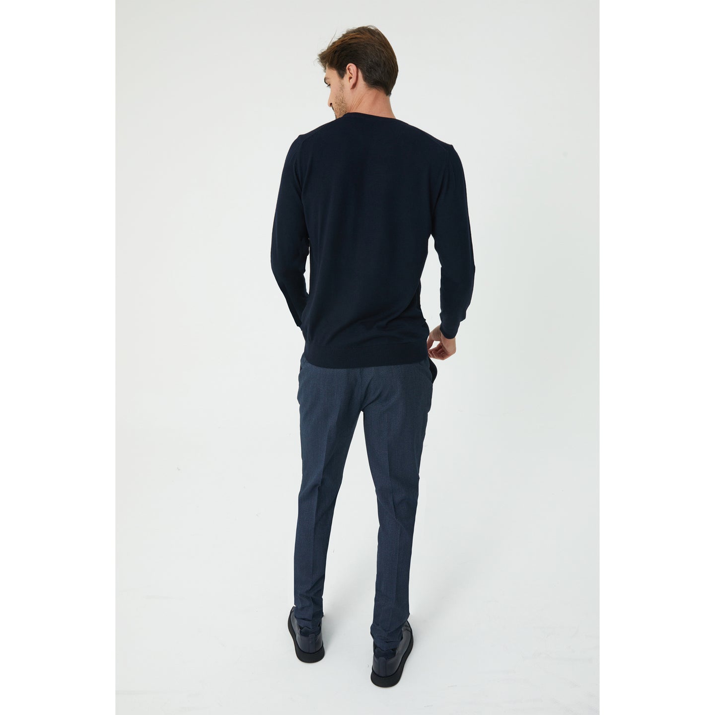 Navy Trousers